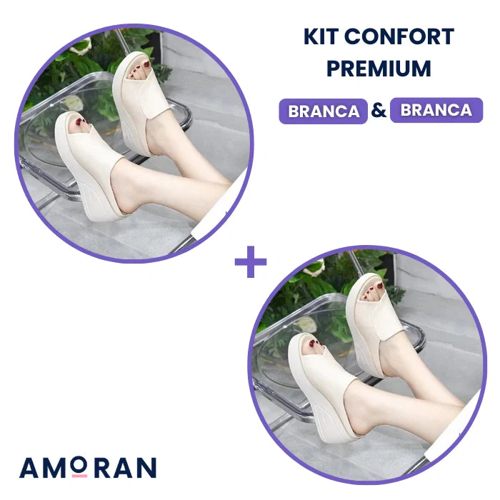 Compre 1 Leve 2 Sandálias Ortopédicas Feminina - Confort Premium